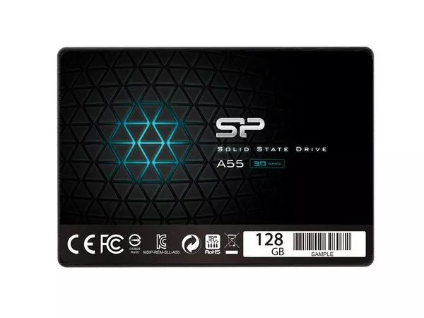 2.5" SSD 128GB Silicon Power Ace A55, SATAIII, SeqReads: 560 MB/s, SeqWrites: 530 MB/s, Controller фото