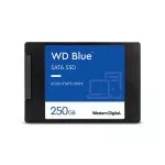 2.5" SSD 250GB WD Blue (WDS250G2B0A) [R/W:550/525MB/s, 95/81K IOPS, 3D-NAND TLC BiCS3] фото