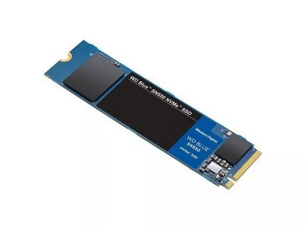 M.2 NVMe SSD 2.0TB WD Blue SN550 [PCIe 3.0 x4, R/W:2600/1800MB/s, 360/484K IOPS, TLC BiCS3] фото