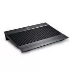 DEEPCOOL "N8 BLACK", Notebook Cooling Pad up to 17", 2 fan - 140mm, 1000rpm, <25dBA, 94.7CFM, 4x USB фото