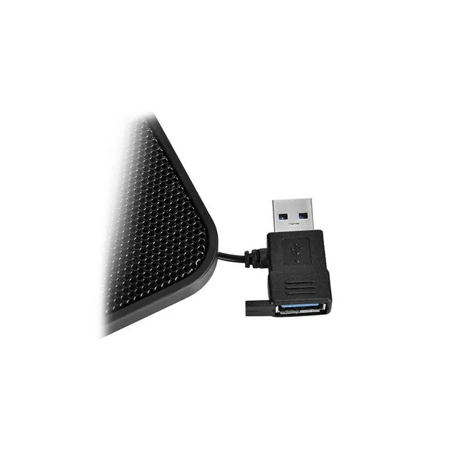 Notebook Cooling Pad Deepcool U-PAL, up to 15.6'', 2x140mm, Adjustable angle, USB3.0, U-shaped фото