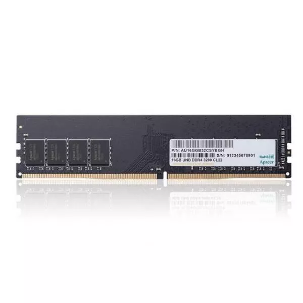 16GB DDR4- 3200MHz Apacer PC25600, CL22, 288pin DIMM 1.2V фото