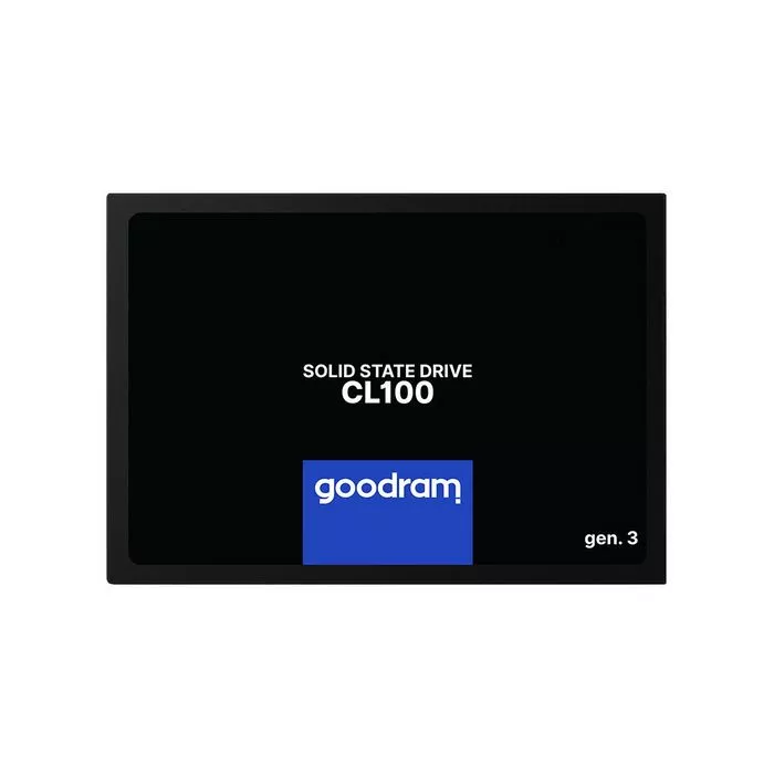 2.5" SSD 120GB GOODRAM CL100 Gen.3, SATAIII, Sequential Reads: 485 MB/s, Sequential Writes: 380 MB фото