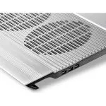 Notebook Cooling Pad Deepcool N8, up to 17'', 2x140mm, 4xUSB, Aluminium, White фото