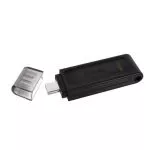 32GB USB-С 3.2 Kingston DataTraveler 70 USB-C DT70/32GB, USB 3.2, USB-C, (Read 80 MByte/s, Write 20 MByt фото