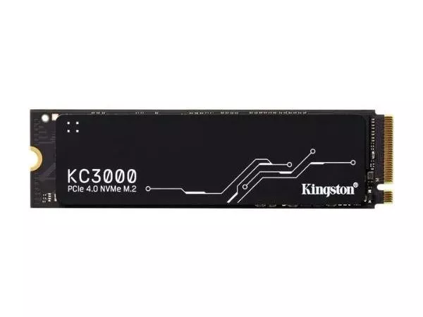 M.2 NVMe SSD 1.0TB Kingston KC3000, w/HeatSpreader, PCIe4.0 x4 / NVMe, M2 Type 2280 form factor, Sequential Reads 7000 MB/s, Sequential Writes 6000 MB фото