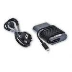 DELL E5 90-Watt Type-C AC Adapter (EUR), Kit for Lati 3400, 3500, 5300, 5400, 5401, 5500, 5501, 7300 фото
