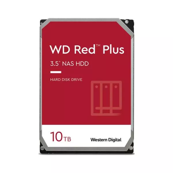 3.5" HDD 10.0TB Western Digital WD101EFBX Caviar Red Plus NAS, CMR Drive, 7200rpm, 256MB, SATAIII фото