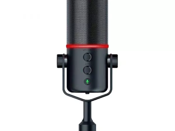 Microphones Razer Seiren Elite, Cardioid, Single Dynamic Capsule, 16 bit, Min 44.1 kHz / Max 48 kHz, 3m, USB, Black фото