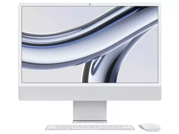 Apple iMac 24" MQRK3RU/A Silver (M3 8Gb 512Gb) фото