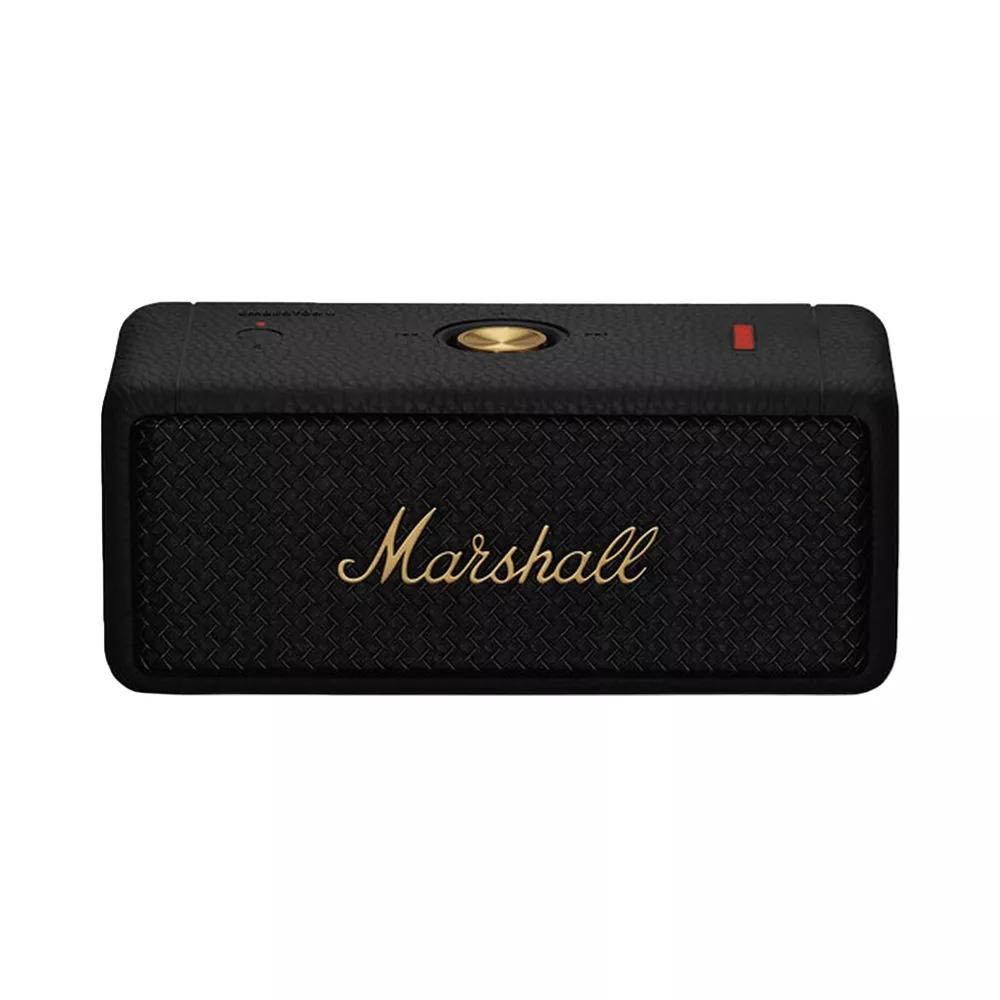 Marshall EMBERTON II Portable Bluetooth Speaker - Black and Brass фото