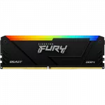 64GB DDR4-3200MHz Kingston FURY Beast RGB (Kit of 2x32GB) (KF432C16BB2AK2/64), CL16, 1.35V, Blk фото