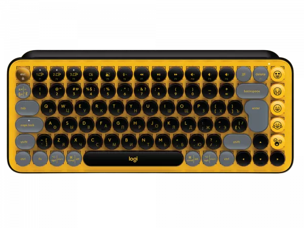 209788 Wireless Keyboard Logitech POP Keys, Mechanical, Compact design