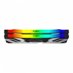 96GB DDR5-6400MHz Kingston FURY Renegade RGB (Kit of 2x48GB) (KF564C32RSAK2-96), CL32-39, 1.4V, Silver/Black фото