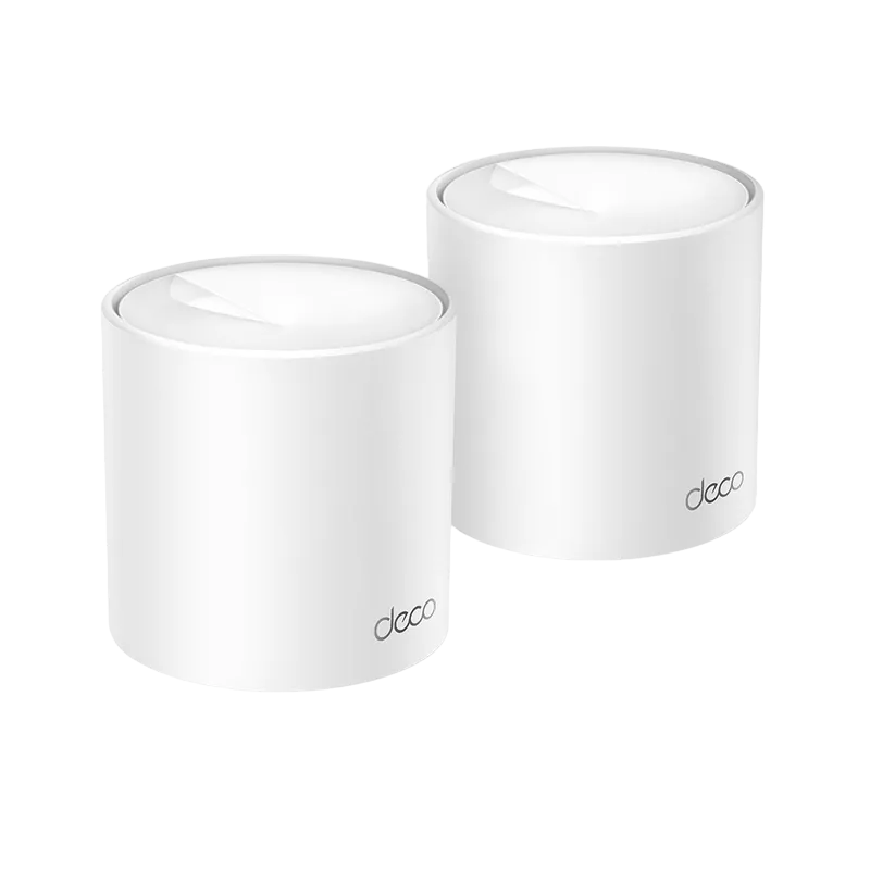 Whole-Home Mesh Dual Band Wi-Fi 6 System TP-LINK, "Deco X10(2-pack)", 1500Mbps, MU-MIMO, Gbit Ports фото