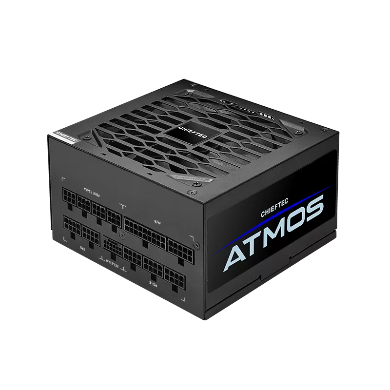 Power Supply ATX 850W Chieftec ATMOS CPX-850FC, 80 Gold, 120mm, ATX 3.0, FB LLC, DC/DC, Smart Fan Control, Full Modular фото