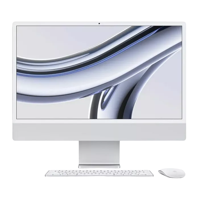 Apple iMac 24" MQR93RU/A Silver (M3 8Gb 256Gb) фото