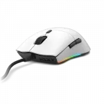Gaming Mouse NZXT Lift, up to16k dpi, PixArt 3389, 6 buttons, Omron SW, RGB, 67g, 2m, USB, White фото
