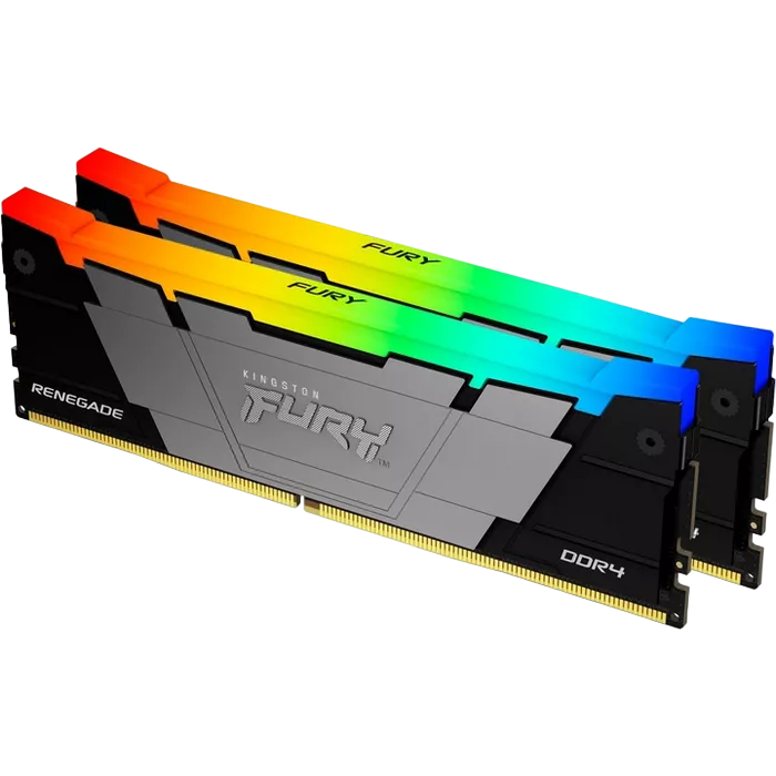 32GB DDR4-3600MHz Kingston FURY Renegade RGB (Kit of 2x16GB) (KF436C16RB12AK2/32), CL16, 1.35V фото
