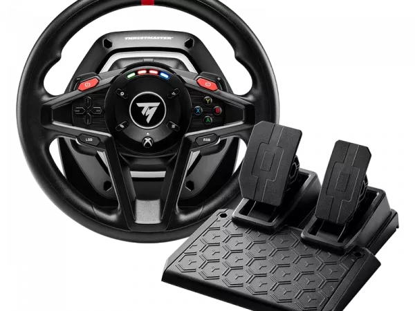 Wheel Thrustmaster T128 for Xbox, 900 degree, Force Feedback, Magnetic paddle shifters, 4-color LED strip, Magnetic Pedal Set фото