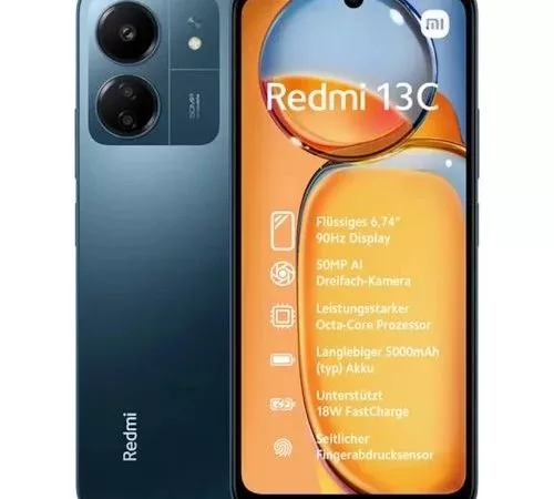 Xiaomi Redmi 13C 8 256GB Navi Blue EU фото