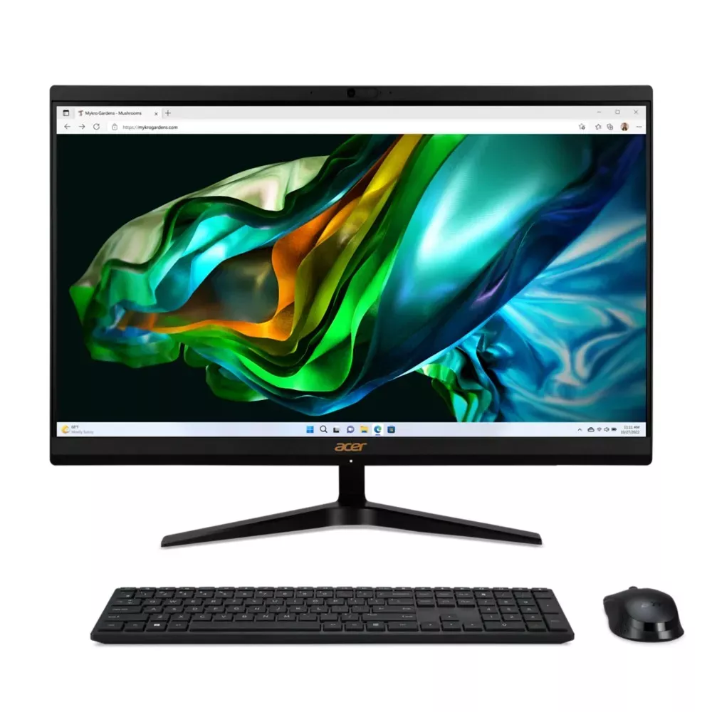 All-in-One PC - 27" ACER Aspire C27-1800 FHD IPS, Intel Core i5-1335U, 1x8GB (2 slots) DDR4 RAM, 512Gb M.2 PCIe SSD, Intel Iris Xe Graphics, HDMI Out, фото