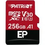 256GB microSD Class10 UHS-I A1 (V30) SD adapter Patriot LX Series microSD, Read: 90Mb/s, Write: 80Mb/s фото