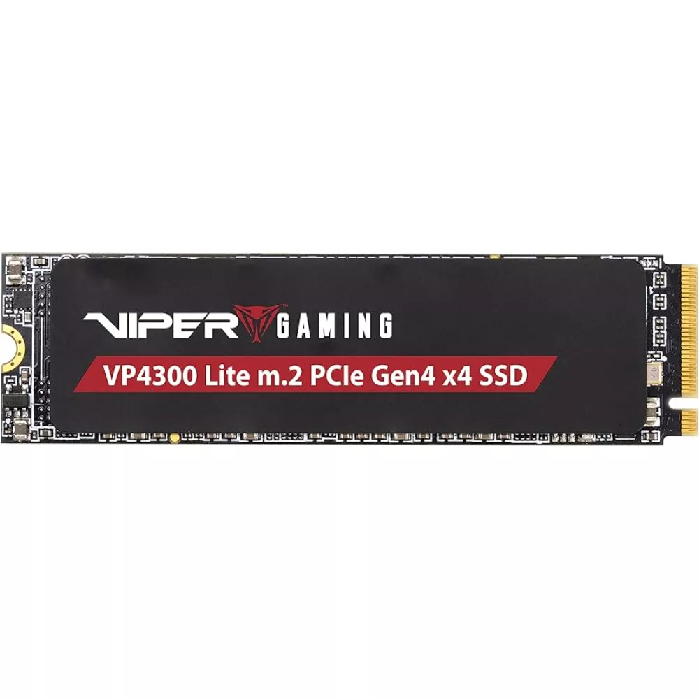M.2 NVMe SSD 500GB VIPER (by Patriot) VP4300 Lite, ultra-thin heatspreader, Interface: PCIe4.0 x4 / NVMe 2.0, M2 Type 2280 form factor, Seq Read 7000 фото