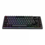 Gaming Wireless Keyboard Asus ROG Azoth, Mechanical, 75% layout, ROG NX SW, PBT, RGB, Macro, OLED display, 2m, 2.4Ghz BT USB, EN/RU, Black фото