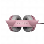 Gaming Headset Razer Kraken Kitty, 50mm drivers, 20-20kHz, 32 Ohm, 109db, 408g, ANC, Stream Reactive Lighting, Retractable Mic, 1.3m, USB, Pink фото