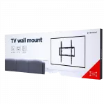 Wall Mount Gembird "WM-55F-03" Black 32"-55", max.40kg, VESA:up400x400, Wall dist: 20mm фото