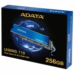 M.2 NVMe SSD 256GB ADATA LEGEND 710 [PCIe 3.0 x4, R/W:2100/1000MB/s, 90/130K IOPS, 65TBW, 3D-NAND TLC] фото