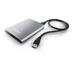 2.5" External HDD 2.0TB (USB3.0) Verbatim "Store 'n' Go" G1, Silver, Nero Backup Software, Green Button Energy Saving Software фото