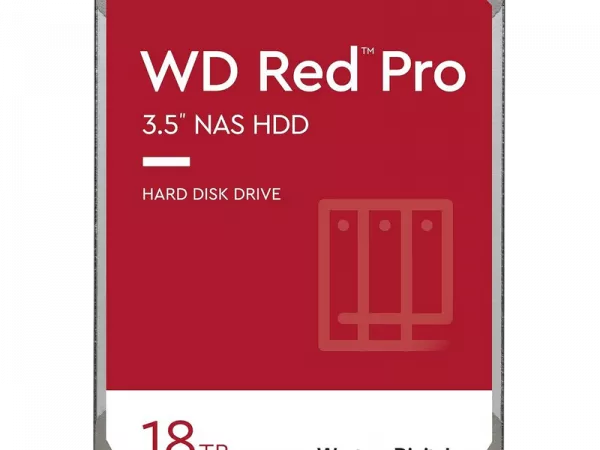 3.5" HDD 18.0TB-SATA-512MB Western Digital "Red Pro (WD181KFGX)", NAS, CMR, 7200rpm, 2.5M (MTBF) фото