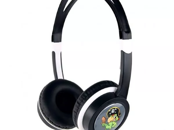 Kids headphones with volume limiter, Black, Gembird, MHP-JR-BK фото