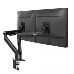 AM420B Arm for 2 monitors 17"-34" - AOC AM420B Black, Desk Clamp/Grommet