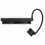 AIO Liquid Cooling NZXT Kraken 280 RGB Black (34.5dB, 90.8CFM, 2x140mm, 500-1500RPM, LCD 1.54", CAM) фото