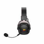 Gaming Wireless Headset Havit H2002BG, 53mm driver, 20-20kHz, 64 Ohm, 111dB, 286g, 26h, Detachable Mic, v7.1,RGB, USB-C BT 2.4Ghz, Black фото