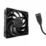 PC Case Fan be quiet! Silent Wings Pro 4, 140x140x25mm, Fluid-Dynamic Bearing, 2400rpm, <36,8db, PWM, 4pin, Black фото