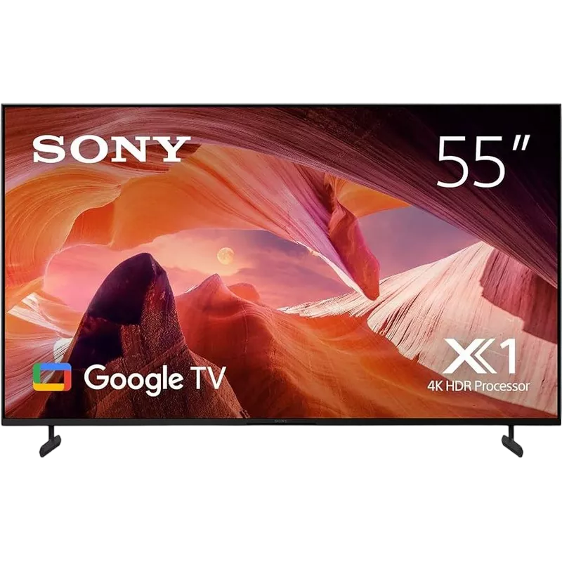 216818 55" SONY KD55X80LAEP, 4K HDR, 3840x2160, Google TV, Black