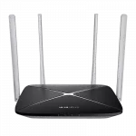 Wi-Fi AC Dual Band MERCUSYS Router, "AC12 RF", 1200Mbps, MIMO, 4x5dBi Antenna, 3xLAN Port (Поврежденная упаковка) фото