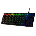 Gaming Keyboard HyperX Alloy Origins Core PBT, Mechanical, TKL, Linear SW, PBT keycaps, Aluminum, Onboard Memory, RGB, EN, 1.8m, USB, Black фото