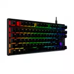 Gaming Keyboard HyperX Alloy Origins Core PBT, Mechanical, TKL, Linear SW, PBT keycaps, Aluminum, Onboard Memory, RGB, EN, 1.8m, USB, Black фото