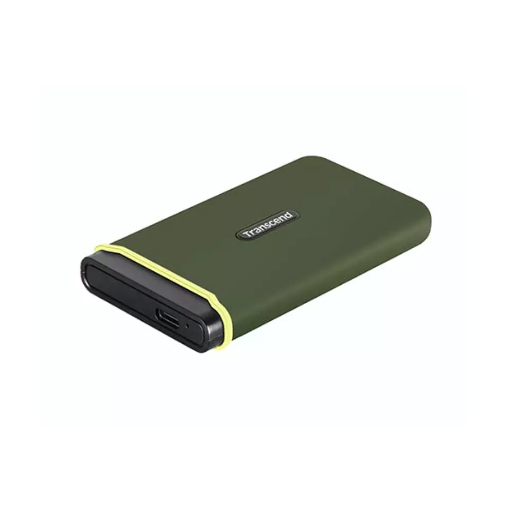 2.0TB Transcend Portable SSD ESD380C Military Green, USB-C 3.2 (96x54x12mm, 75g, R/W:2K/2K MB/s) фото