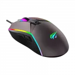 Gaming Mouse Havit MS1029, 1200-7200dpi, 6 buttons, Ambidextrous, RGB, 137g, 1.5m, USB фото
