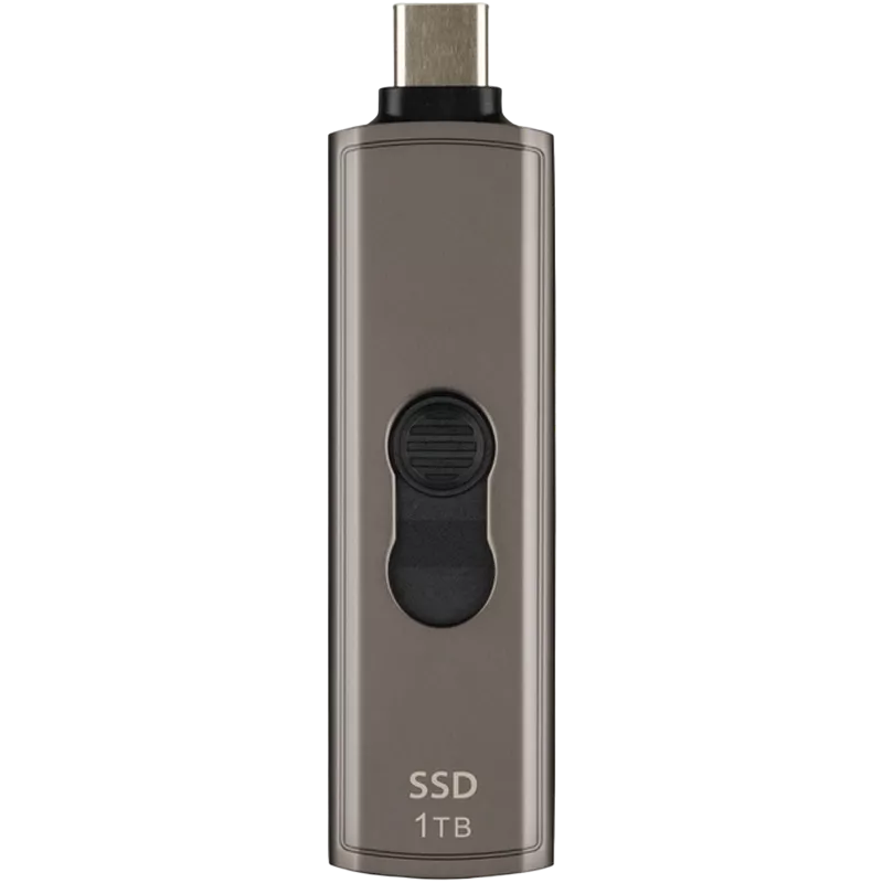 1.0TB Transcend Portable SSD ESD330C Brown, USB-C 3.1 10Gbps, Metallic Capless/Slider (64.1x19.7x9.5 mm, 23g, R/W:1050/950 MB/s, 3D-NAND flash) фото