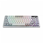 Gaming Wireless Keyboard Asus ROG Azoth, Mechanical, 75% layout, ROG NX SW, PBT, RGB, Macro, OLED display, 2m, 2.4Ghz BT USB, EN/RU, White фото