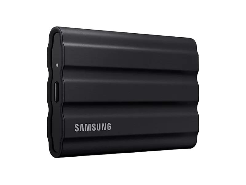 1.0TB Samsung Portable SSD T7 Shield Black, USB-C 3.1 (88x59x13mm, 98g,R/W:1050/1000MB/s, IP65) фото