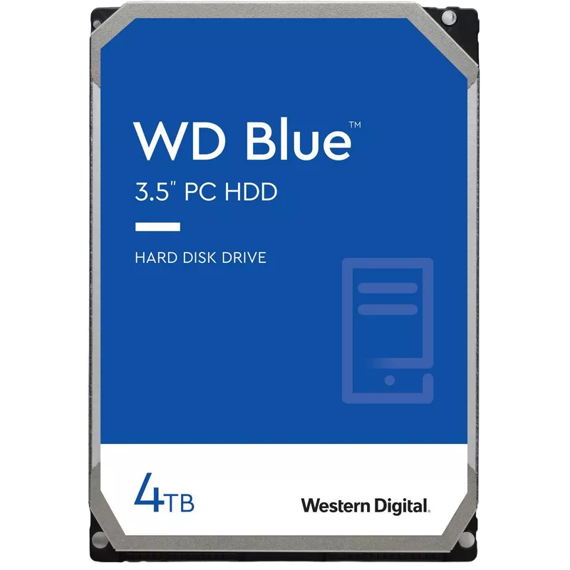 3.5" HDD 4.0TB -SATA-256MB Western Digital "Blue (WD40EZAX)", CMR фото