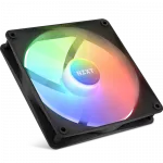 PC Case Fan NZXT F140 RGB Core, 140x140x26mm, <34.48dB, 90.79CFM, 500-1500RPM, FDB, 4 Pin, PWM, RGB, 8 LED, Black фото